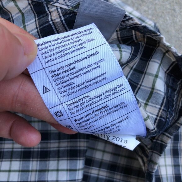 Vintage CARHARTT Button Up Shirt 3XL Men's Plaid Relaxed Fit Long Sleeve Top - Picture 8 of 10